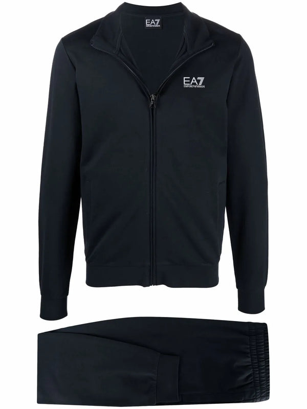 Ea7 Emporio Armani Conjunto esportivo com estampa de logo