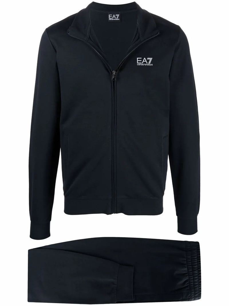 Ea7 Emporio Armani Conjunto esportivo com estampa de logo