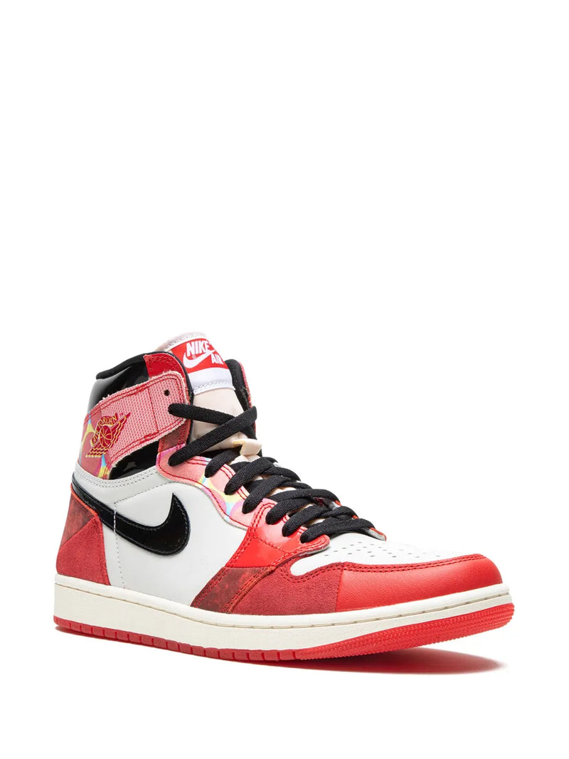 Jordan "Tênis Spider-Man Across the Spider-Verse x Air Jordan 1 ""Next Chapter"""