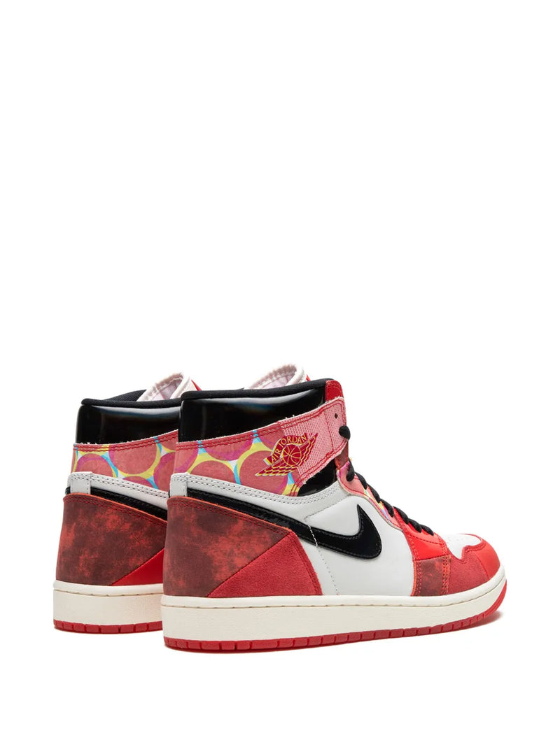 Jordan "Tênis Spider-Man Across the Spider-Verse x Air Jordan 1 ""Next Chapter"""