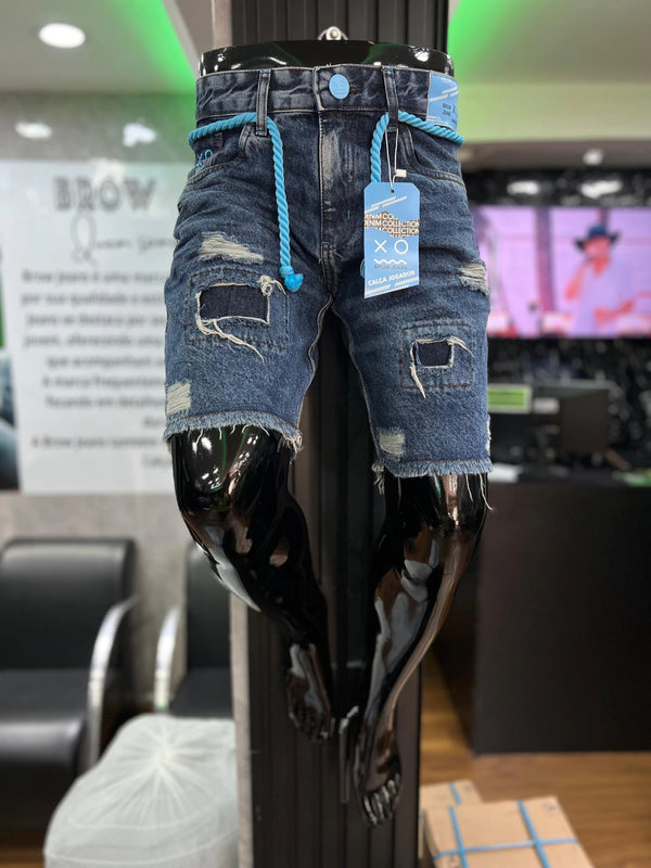 Bermuda Jeans Jogador