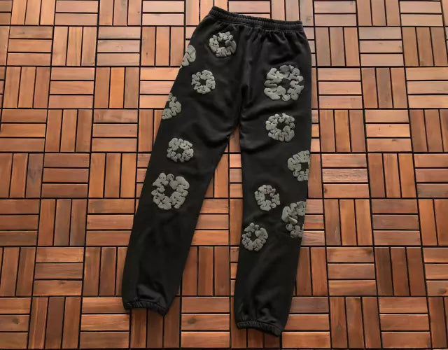 Conjunto Denim Tears Preto/Cinza