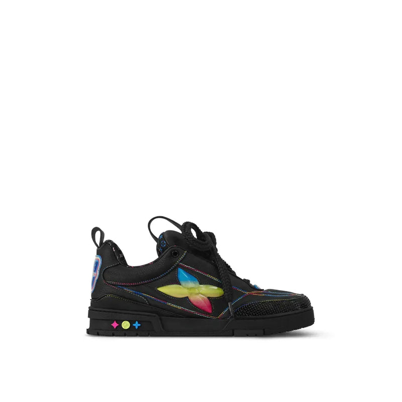 Louis Vuitton LV Skate Monogram Flowers Black