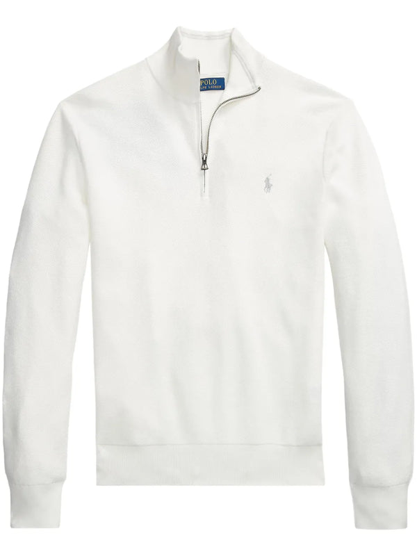 Polo Ralph Lauren Suéter Polo Pony com zíper