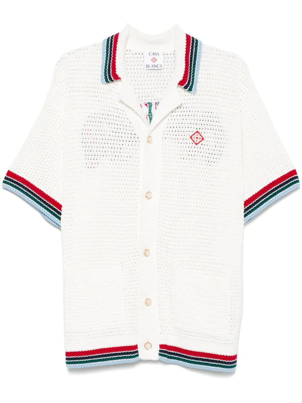 Casablanca Camisa Crochet Sporty