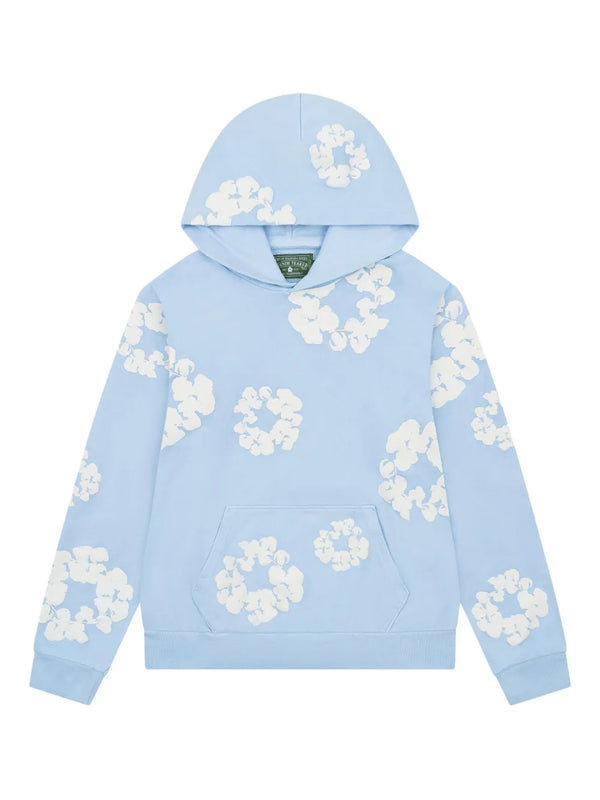 Denim Tears Moletom The Cotton Wreath com capuz