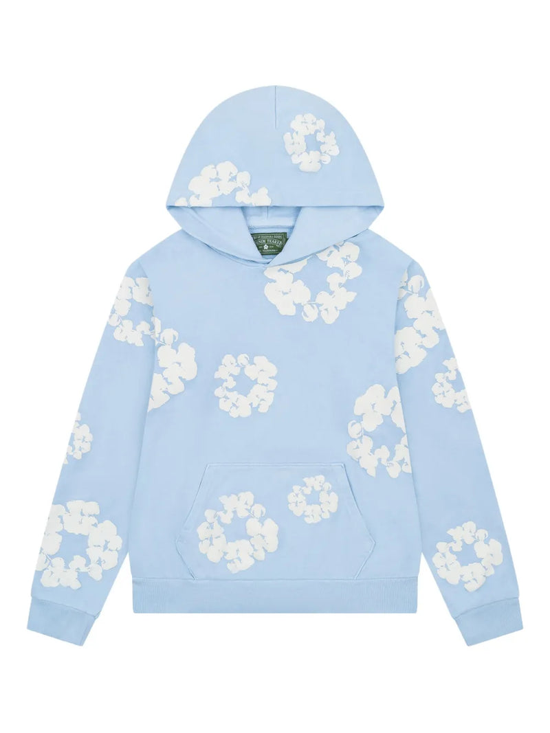 Denim Tears Moletom The Cotton Wreath com capuz
