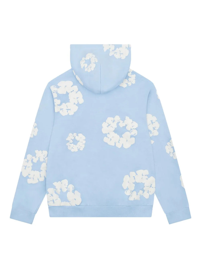 Denim Tears Moletom The Cotton Wreath com capuz