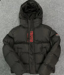 Jaqueta Trapstar Decoded Hooded Puffer 2.0 Infrared Edition