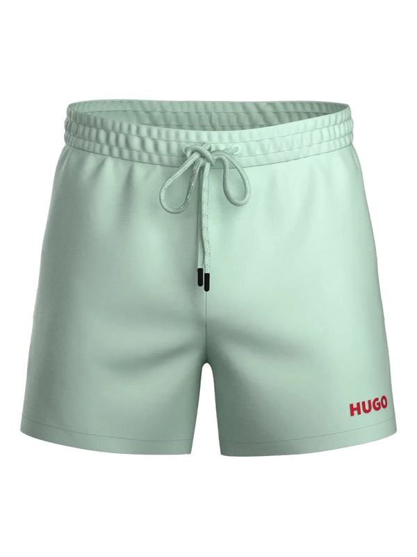 BOSS Bermuda de praia com ajuste no cós