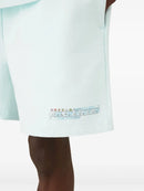 Casablanca Bermuda de algodão com ajuste no cós