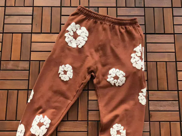 Conjunto Denim Tears Marrom