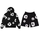 Conjunto Moletom Denim Tears - Preto