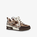 Louis Vuitton LV Skate Sneaker Brown Snakeskin
