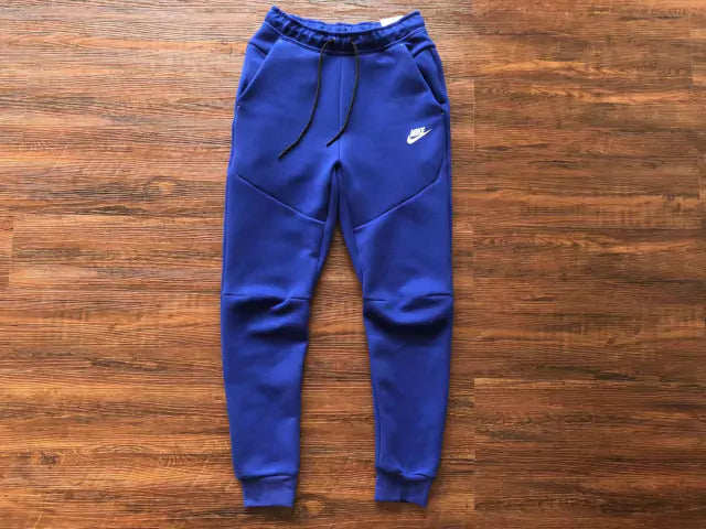 Conjunto Nike Tech Fleece Azul Marinho/Azul Royal