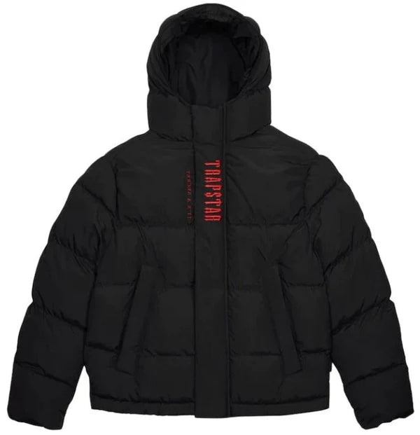 Jaqueta Trapstar Decoded Hooded Puffer 2.0 Infrared Edition