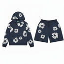 Conjunto Moletom Denim Tears - Azul Navy