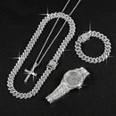 Kit com 5 peças - Corrente Prong 15mm - Exclusivo Ice Bro Joias®