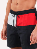 Short Tommy Hilfiger Medium Drawstring Colourblock Sash Azul Marinho