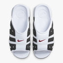Chinelo Nike Air More Uptempo Slide 'White Black Red'