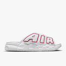 Chinelo Nike Air More Uptempo Slide 'White University Red'