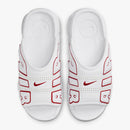 Chinelo Nike Air More Uptempo Slide 'White University Red'