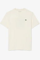 Camiseta Lacoste Ultra-dry Estampada - Creme