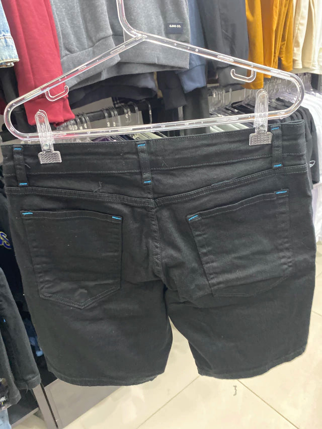 Bermuda Jeans Jogador Preta