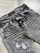 Bermuda Jeans Modelo Jogador - Cinza