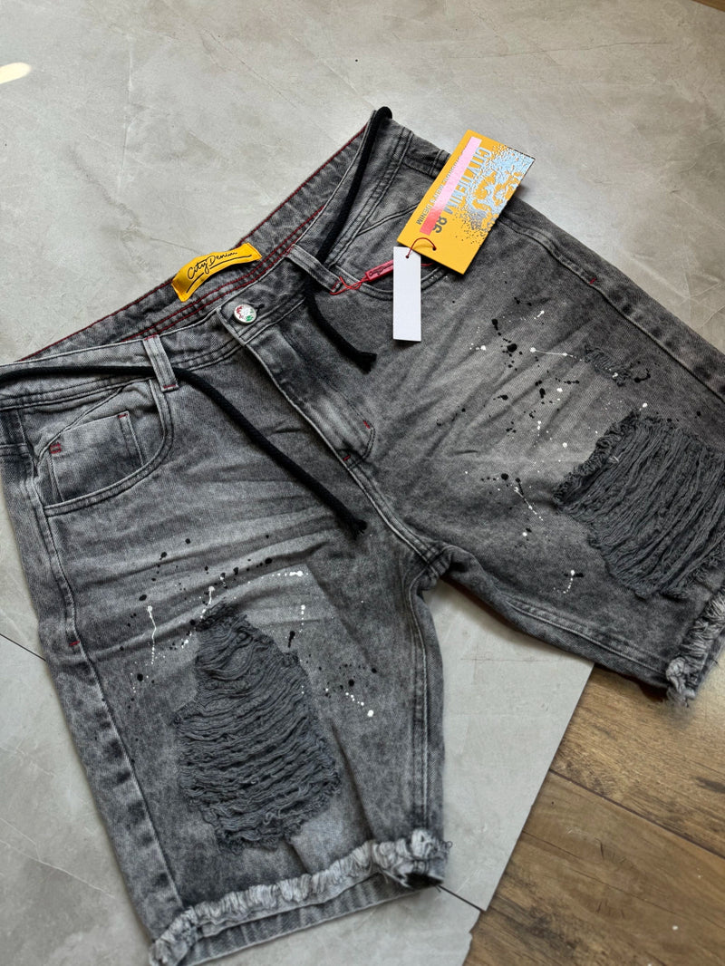 Bermuda Jeans - Modelo Jogador