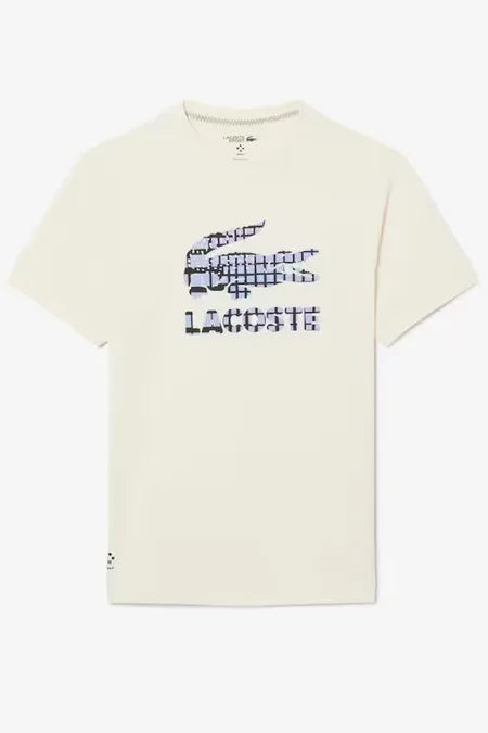 Camiseta Lacoste Tennis - Creme