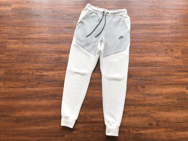 Conjunto Nike Tech Fleece Branco/Cinza/Verde