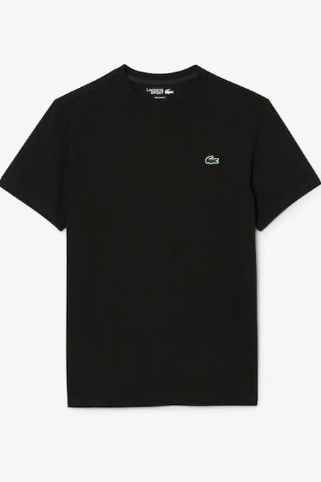 Camiseta Lacoste Ultra-dry Estampada - Preto